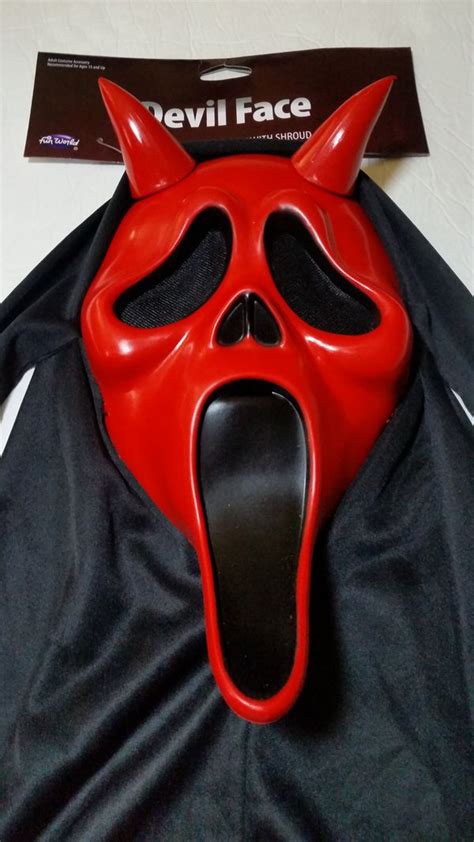 ghostface devil mask|ghost face mask for sale.